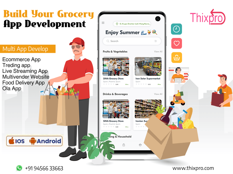 Grocery App Development Company In Noida